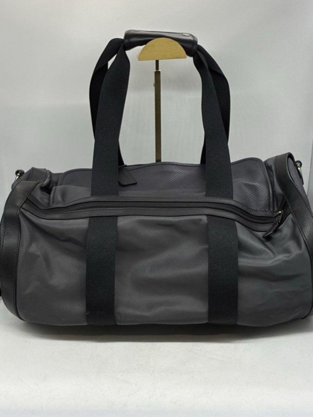 New Coach Perforated Leather Explorer Duffel Bag F56875 - Picture 2 of 14